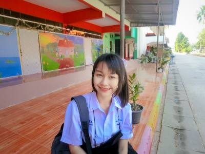 Kannika 21 years Naklang Thailand
