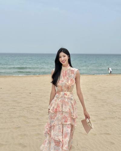 On the beach