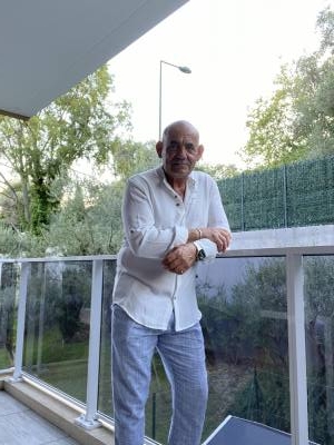 Eric 60 Jahre Cagnes Sur Mer Frankreich