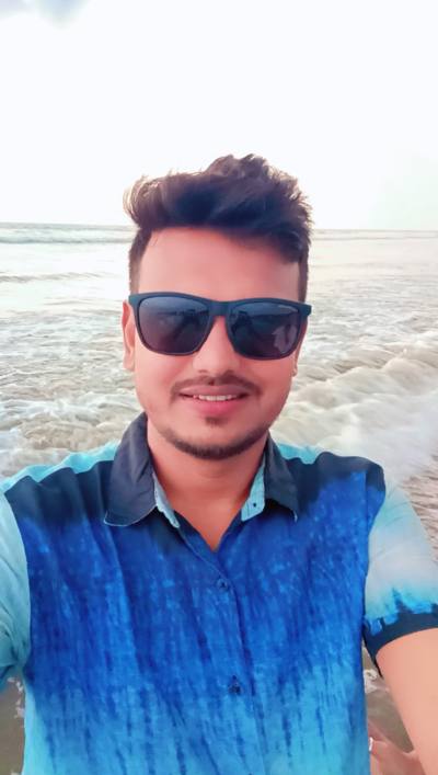 At the beach