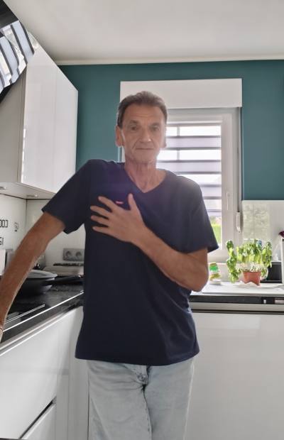 Alain 70 ปี Seraing Belgium