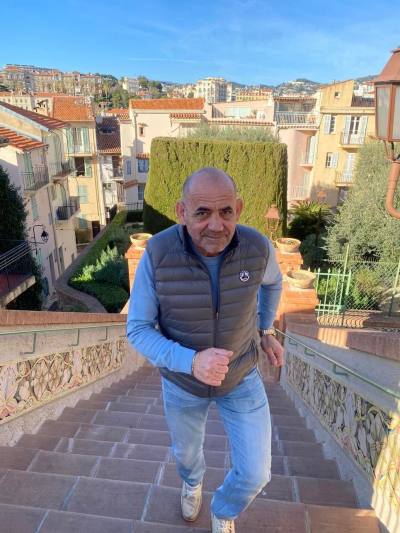 Eric 60 Jahre Cagnes Sur Mer Frankreich