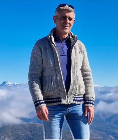 Christian 50 ans Saint Peray France